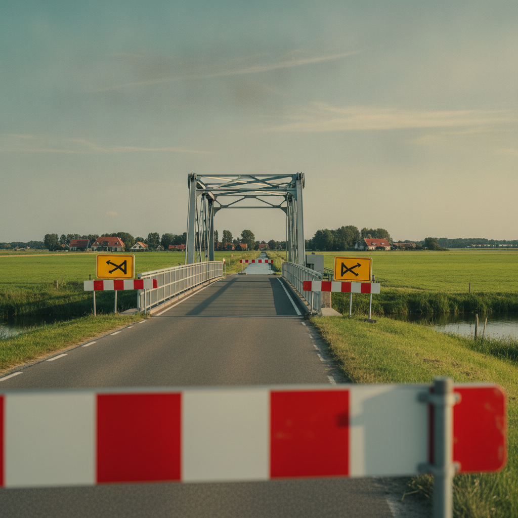 Acht weken dicht: omgevingsmanagement bij de volledige stremming van een beweegbare brug