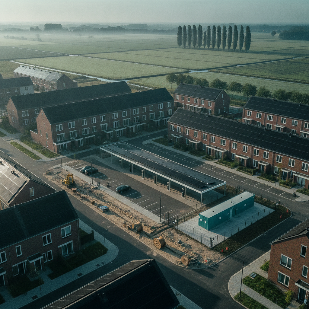 Netbewust bouwen: zes stappen naar een woonwijk die in het net past